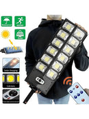 LÁMPARA SOLAR CON CONTROL REMOTO CARGA AUTOMATICA 400W