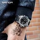 RELOJ SANDA 739 PLATEADO