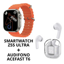 Compra Smartwatch Z55 Ultra y Lleva Audifono Acefast T6 Gratis (Envío color aleatorio)