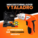 Kit de Taladro Destornillador Eléctrico