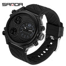 RELOJ SANDA 3002 NEGRO